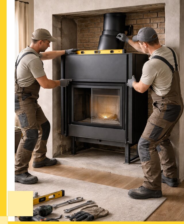 Установка каминных топок в Смоленске под ключ от 18459 р. | ЭриданСмл