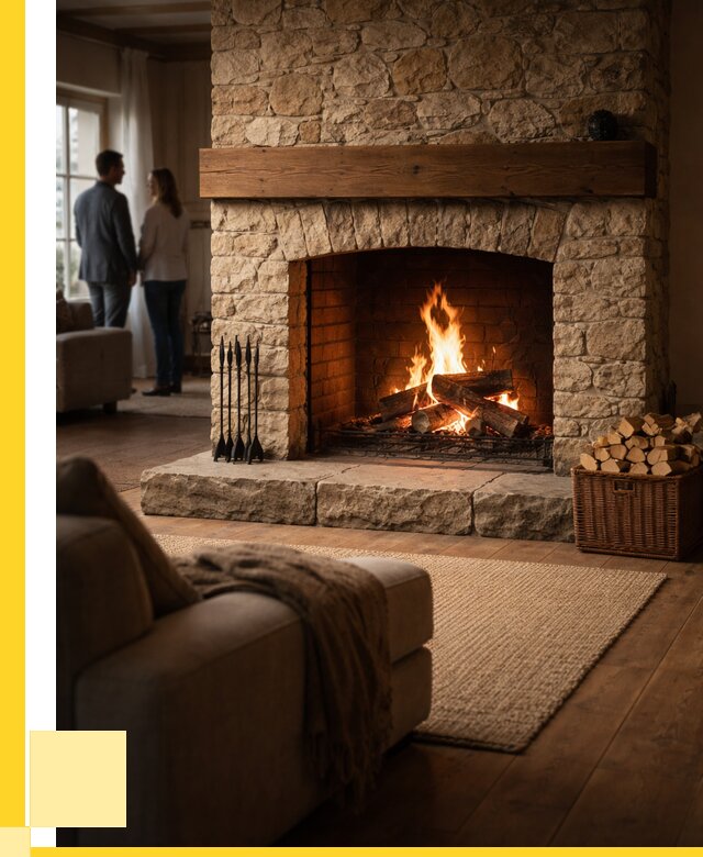 Открытые камины под ключ в Смоленске от 153825 р. ЭриданСмл