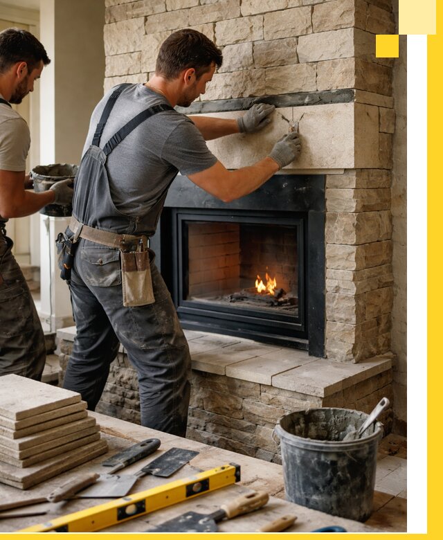 Проектирование и установка открытых каминов в Смоленске