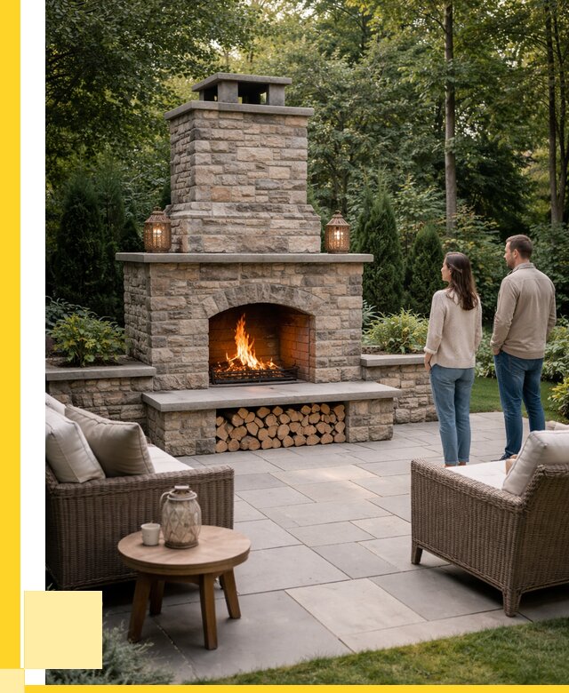 Уличные камины из кирпича в Смоленске от 153825 р. | ЭриданСмл