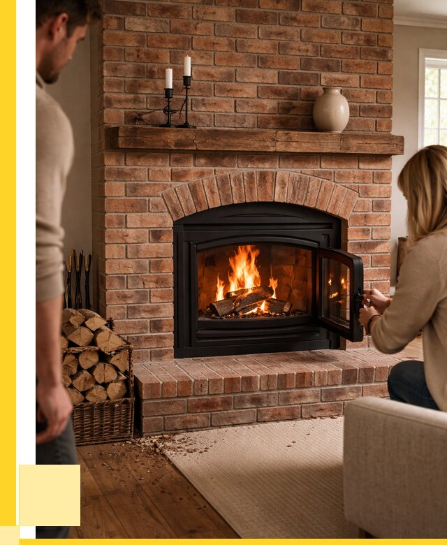 Кирпичные камины под ключ в Смоленске от 153825 р. | ЭриданСмл