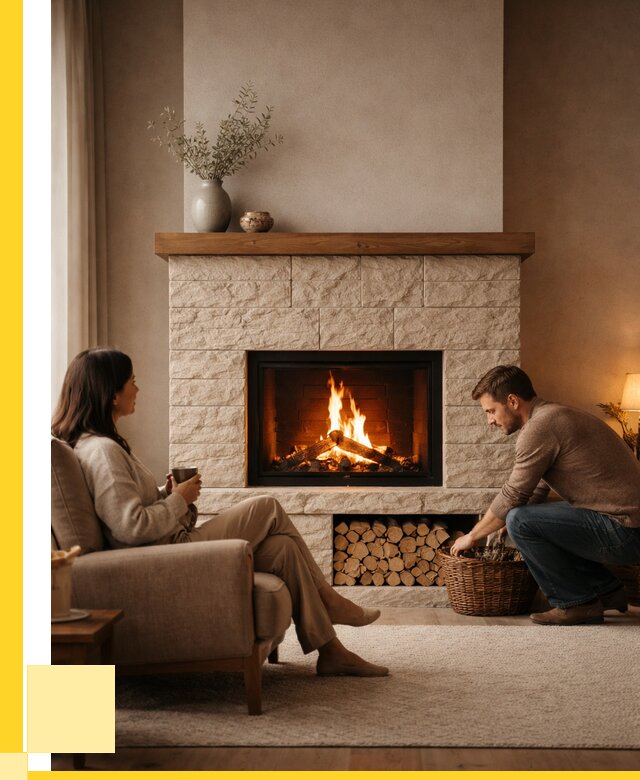 Камины для дома в Смоленске под ключ от 153825 р. | ЭриданСмл