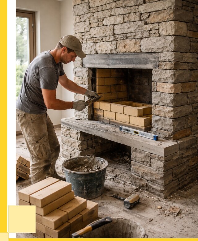 Кладка каминов и камина в Смоленске от 25638 р. ЭриданСмл