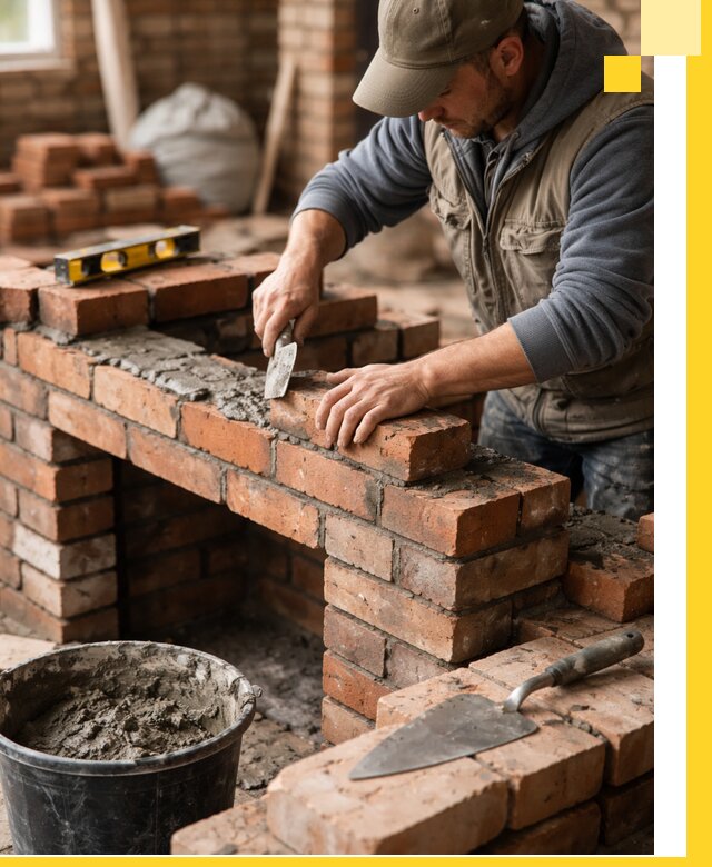 Кладка каминов под ключ в Смоленске профессиональная отделка и монтаж