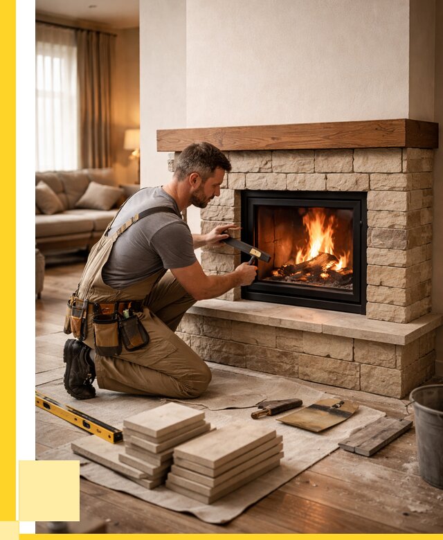 Строительство каминов в Смоленске от 153825 р., ЭриданСмл - под ключ