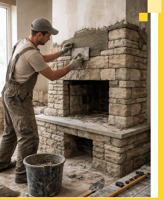 Строительство каминов под ключ в Смоленске от проектирования до монтажа