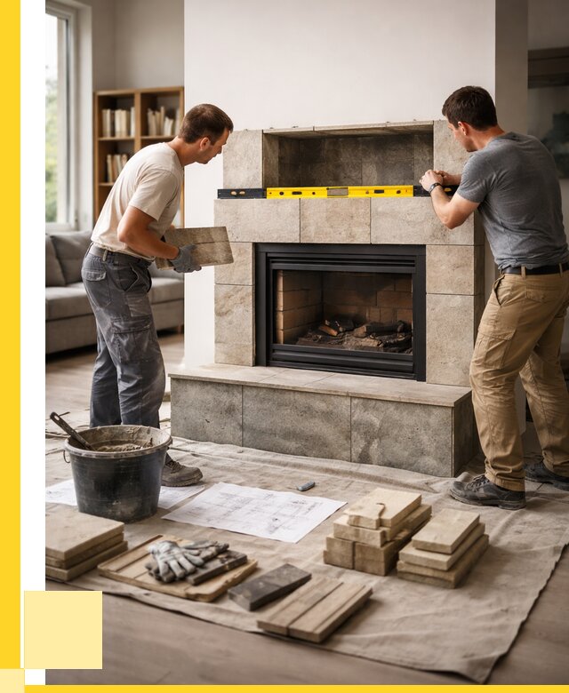 Монтаж каминов и установка в Смоленске от 46148 р. | ЭриданСмл