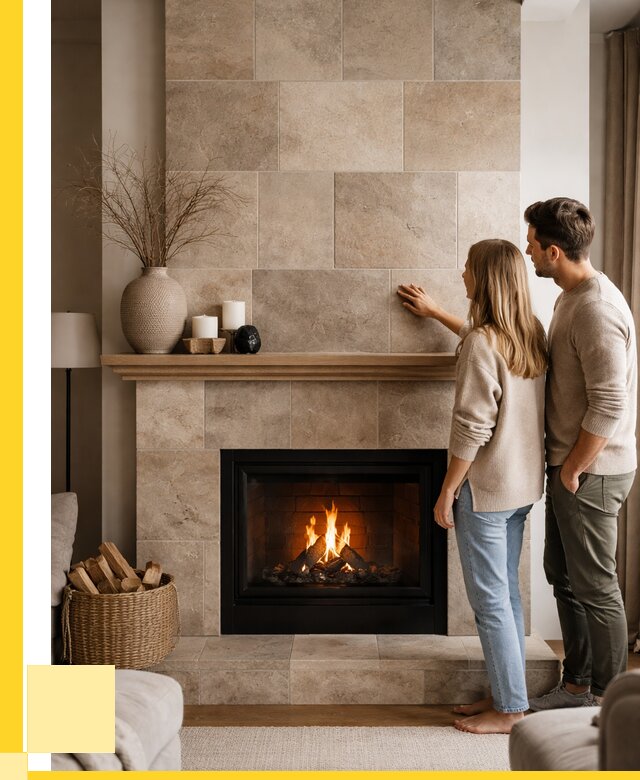 Облицовка каминов керамогранитом в Смоленске от 4615 р. | ЭриданСмл