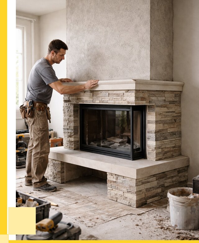 Изготовление каминов под ключ в Смоленске от 153825 р. | ЭриданСмл