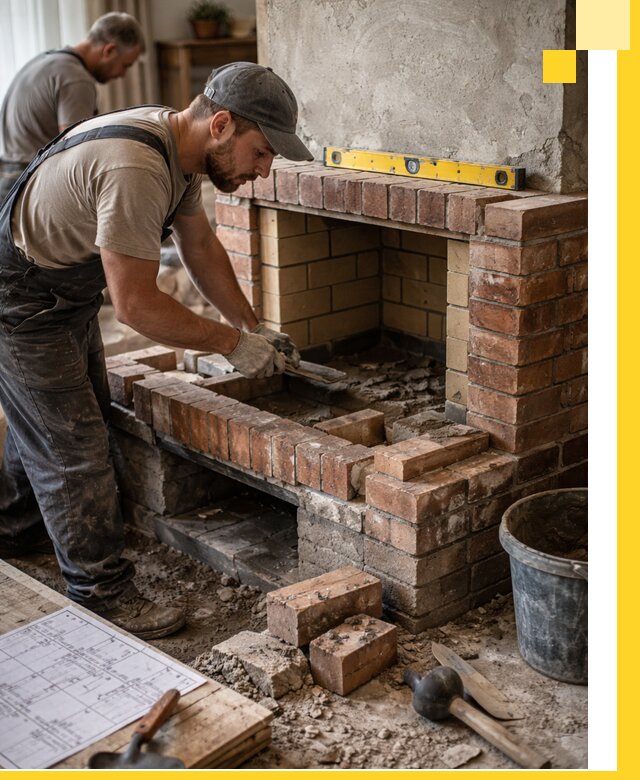 Изготовление и установка каминопечей под ключ в Смоленске