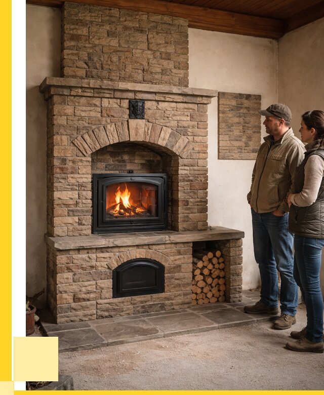 Кирпичная печь под ключ в Смоленске от 153825 р. | ЭриданСмл