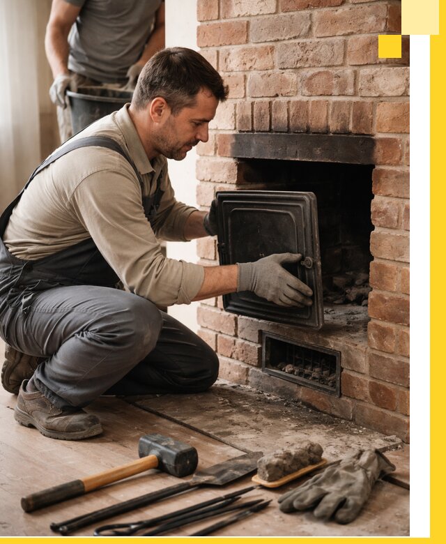 Ремонт печей в Смоленске с гарантией качества и безопасности