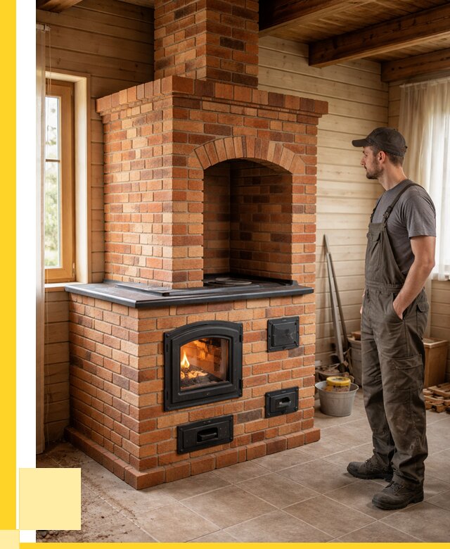 Кирпичные печи в Смоленске: купить от 153825 р. | ЭриданСмл