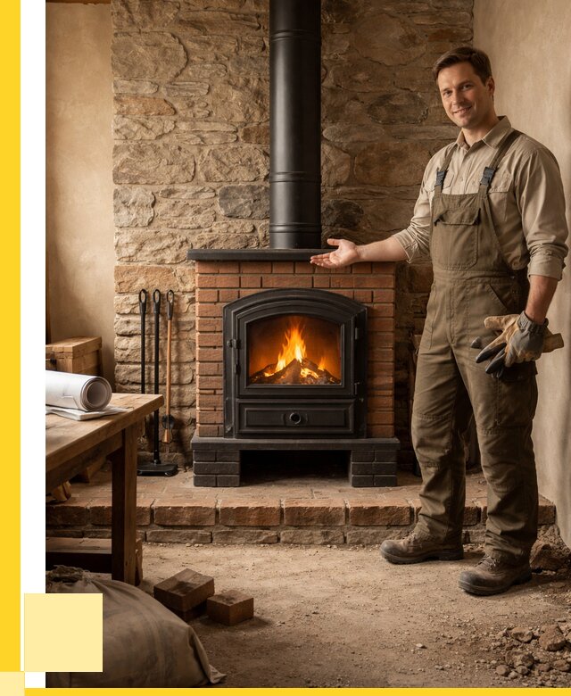 Печи отопительные из кирпича в Смоленске от 82040 р., ЭриданСмл