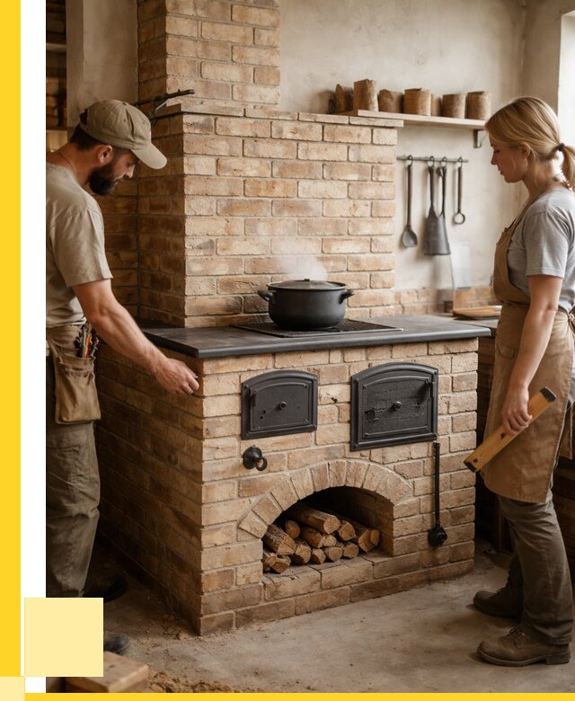 Варочно отопительные печи в Смоленске от 92295 р. | ЭриданСмл