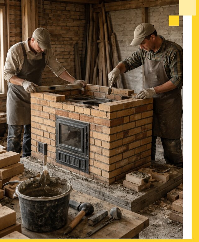 Изготовление и установка варочных печей под ключ в Смоленске