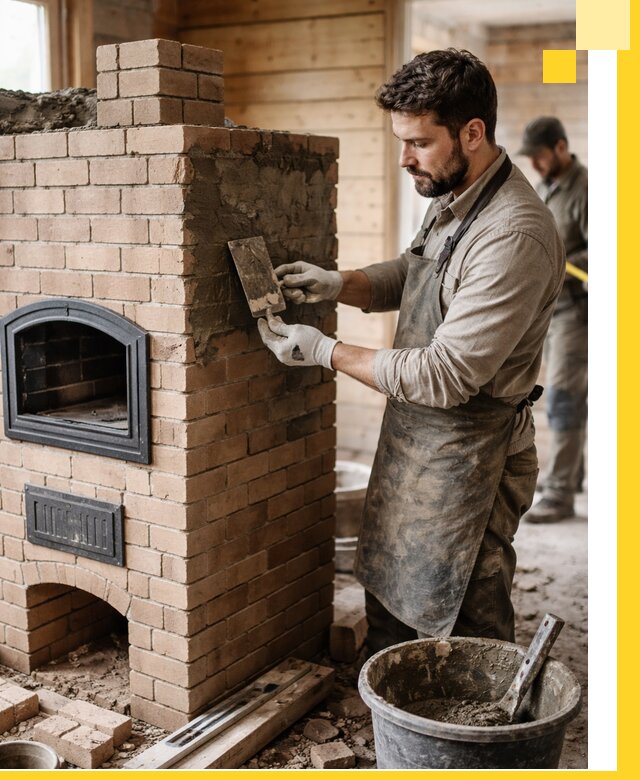 Изготовление и установка печей-шведок под ключ в Смоленске