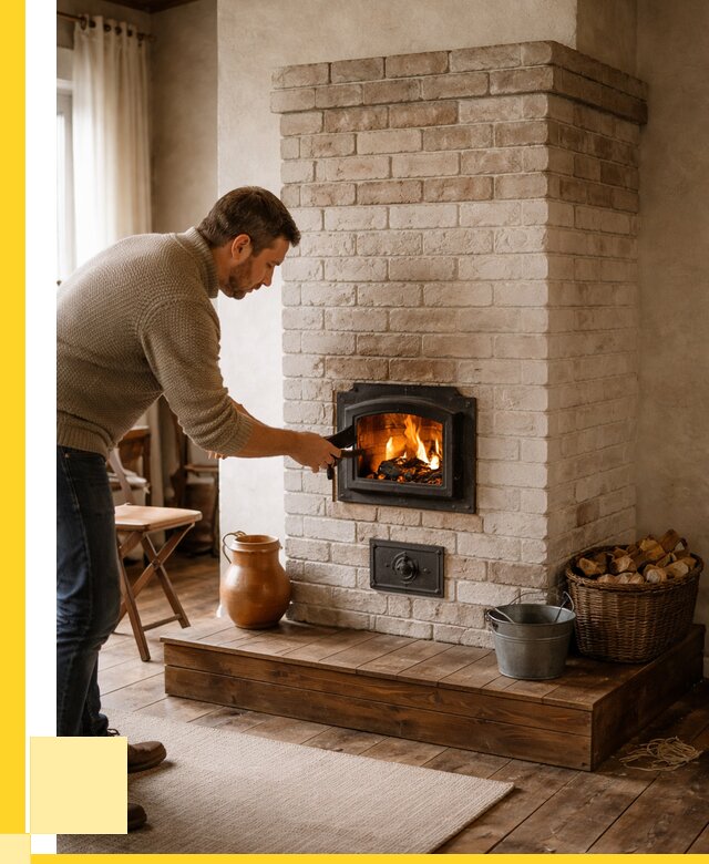 Печь голландка из кирпича в Смоленске от 87168 р. | ЭриданСмл