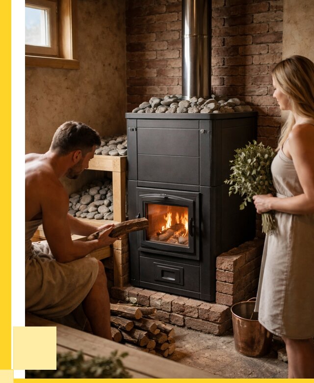 Кирпичная печь для бани на заказ в Смоленске от 56403 р. | ЭриданСмл