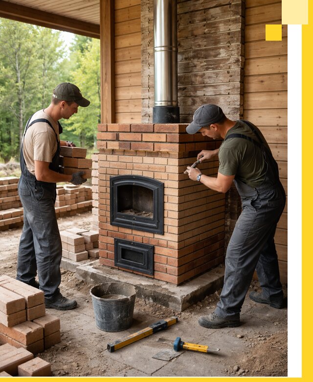 Производство и установка дачных печей под ключ в Смоленске