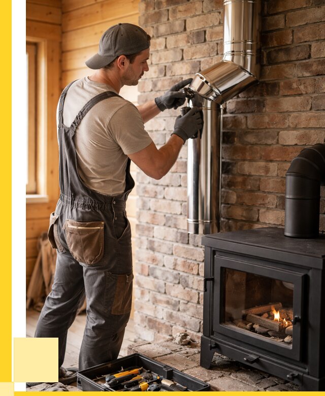 Монтаж дымоходов для печей в Смоленске от 7691 р. | ЭриданСмл