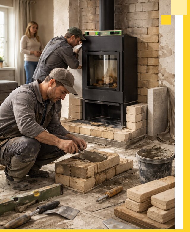 Печи и камины под ключ: проект, установка в Смоленске