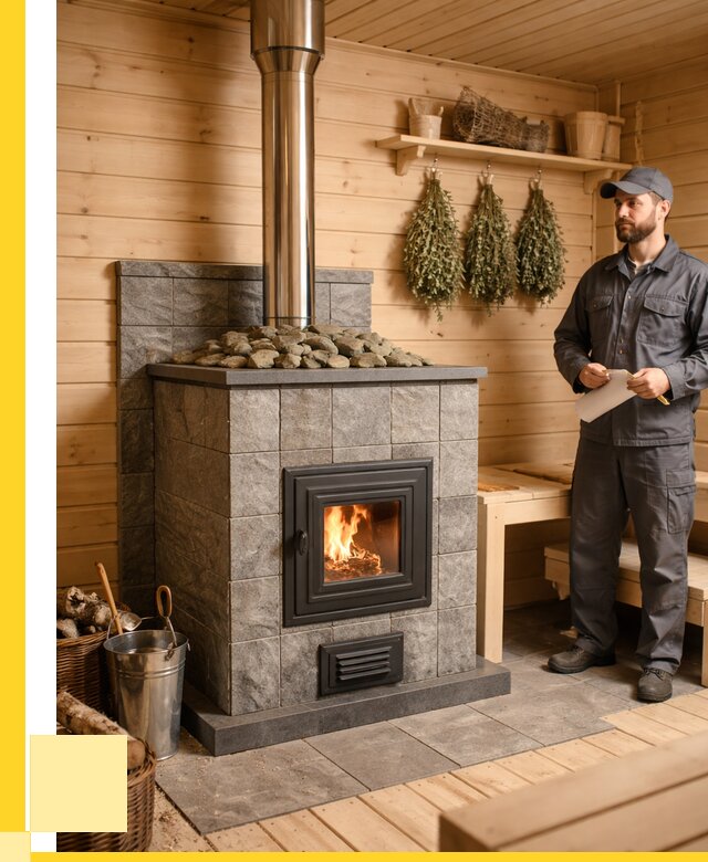 Печи для бани под ключ в Смоленске от 123060 р. | ЭриданСмл