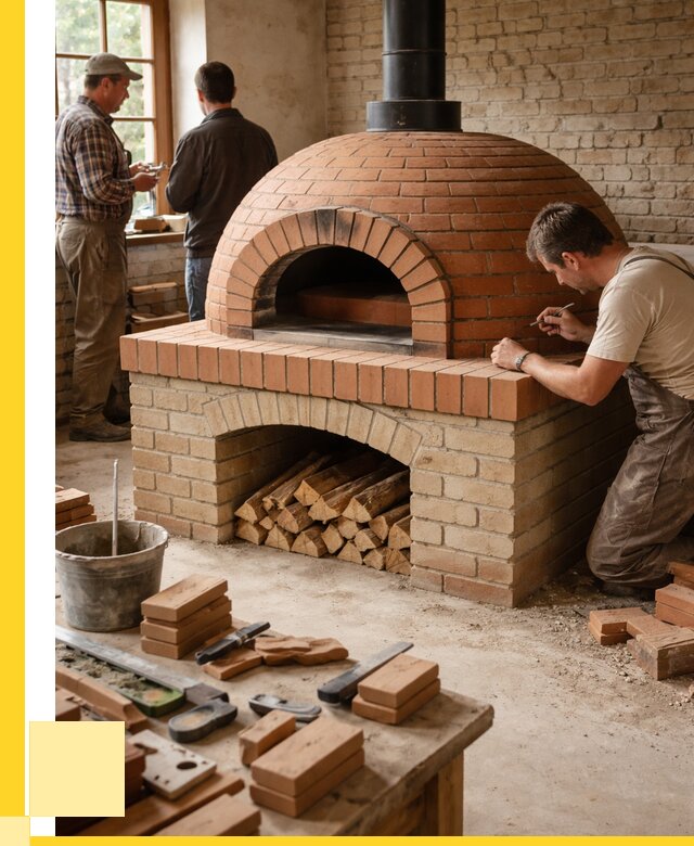 Помпейская печь дровяная для пиццы в Смоленске | ЭриданСмл от 205100 р.