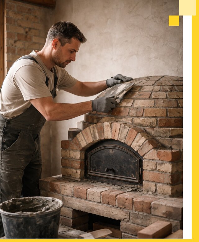 Изготовление и монтаж помпейских печей на заказ в Смоленске