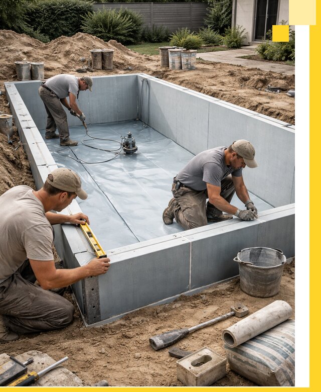 Профессиональный монтаж бассейнов под ключ в Смоленске с гарантией