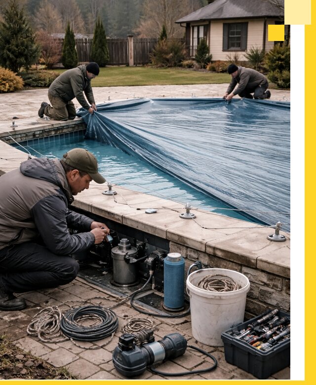 Консервация бассейнов в Смоленске: подготовка к длительному хранению