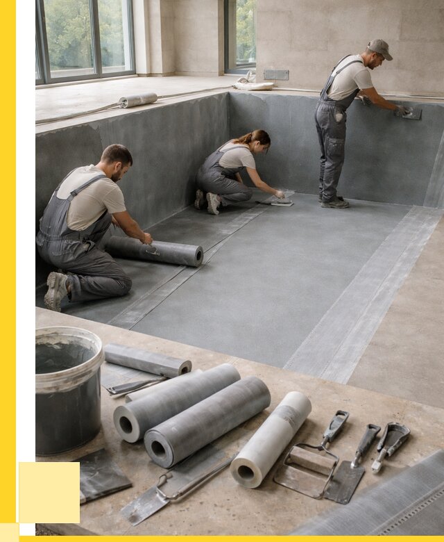 Гидроизоляция бассейнов в Смоленске от 2051 р., ЭриданСмл