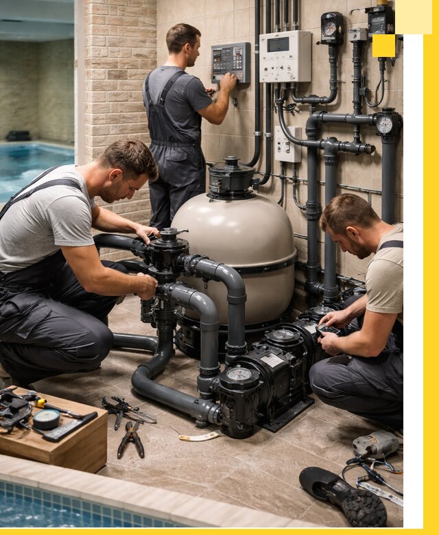 Комплексное оборудование для бассейнов под ключ в Смоленске