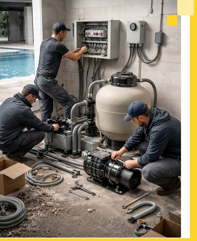 Профессиональный монтаж оборудования для бассейнов в Смоленске