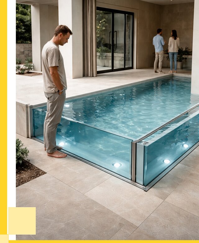 Стеклянные бассейны в Смоленске от 1230600 р. | ЭриданСмл — мозаика