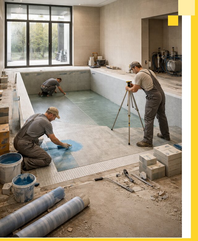 Проект и строительство закрытых бассейнов в Смоленске под ключ