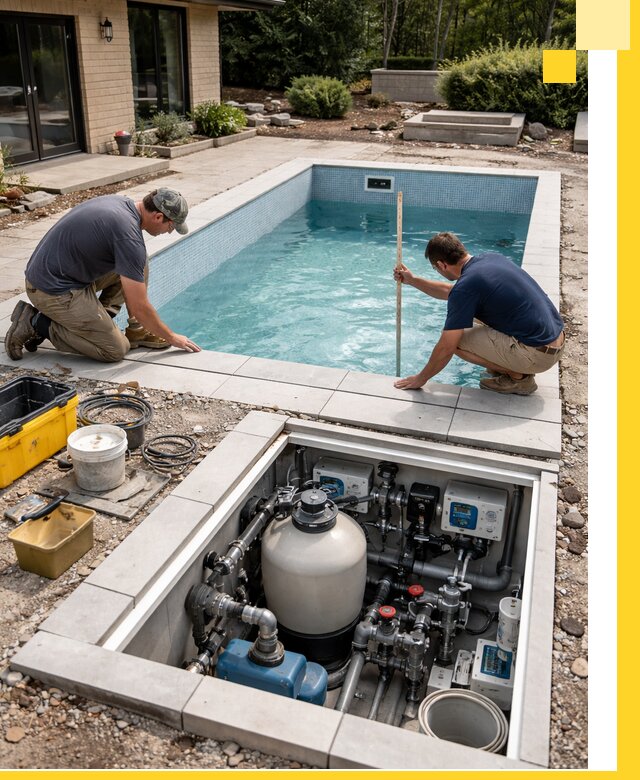 Строительство качественных домашних бассейнов под ключ в Смоленске