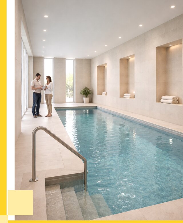 Бассейны в помещении под ключ в Смоленске от 1538250 р. | ЭриданСмл