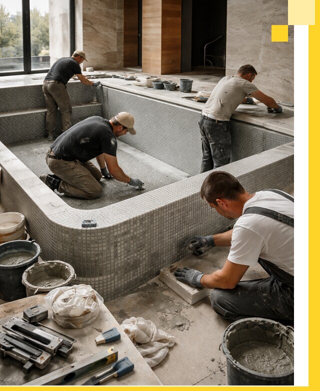 Строительство и установка СПА бассейнов под ключ в Смоленске