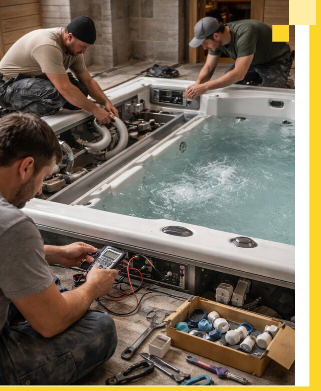 Гидромассажные бассейны под ключ в Смоленске, дизайн и монтаж