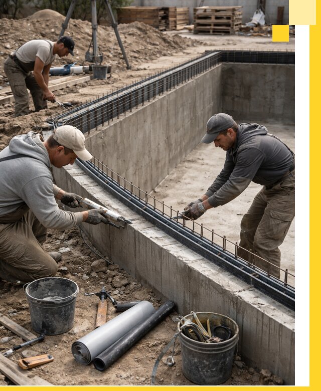 Качественный монтаж чаши бассейна в Смоленске под ключ с гарантией