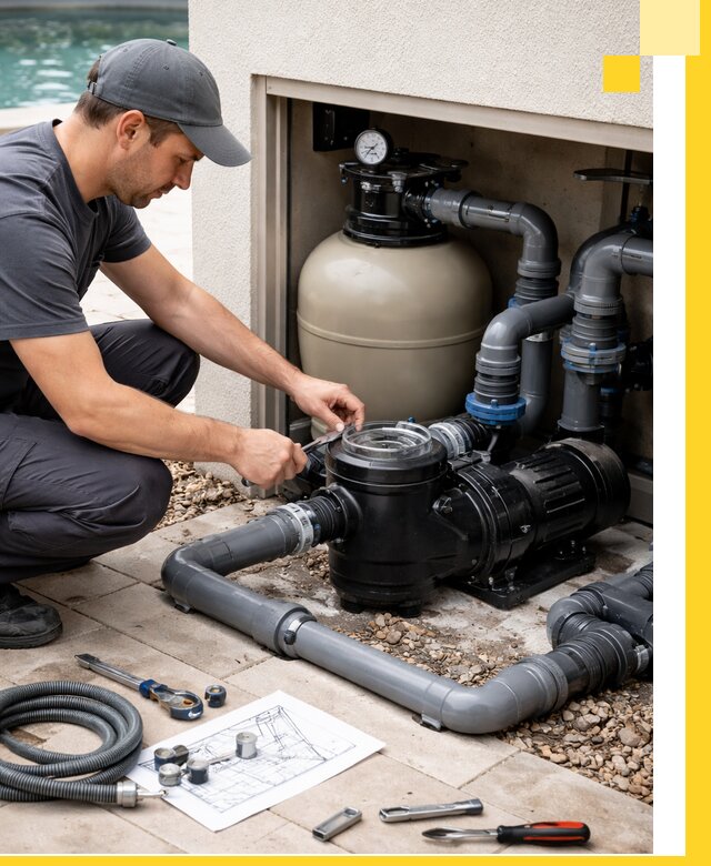 Поставка, монтаж и сервис насосов для бассейнов в Смоленске