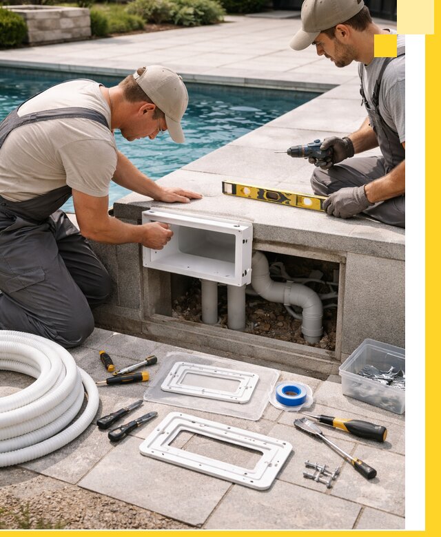 Поставка и установка скиммеров для бассейнов в Смоленске