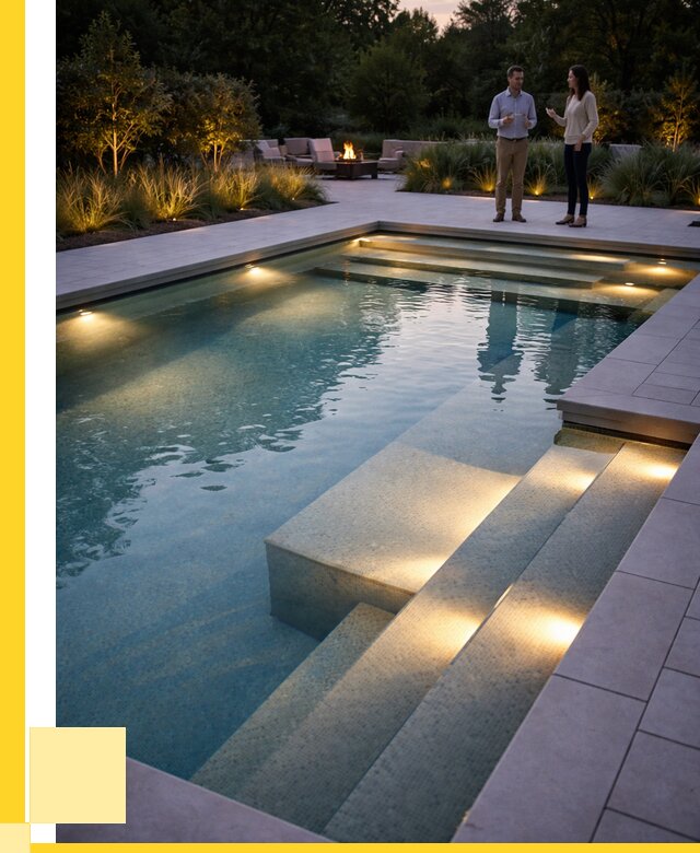 Освещение бассейнов в Смоленске под ключ от 25638 р. | ЭриданСмл