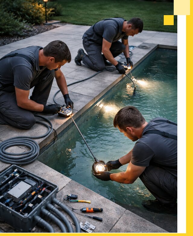 Профессиональное освещение бассейнов в Смоленске: дизайн и монтаж