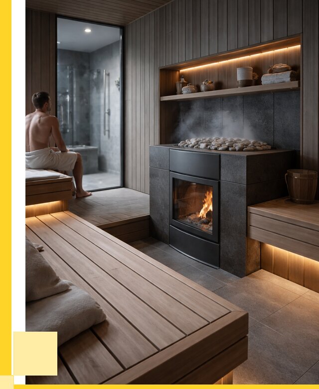 Проект сауны в частном доме в Смоленске от 35893 р. | ЭриданСмл