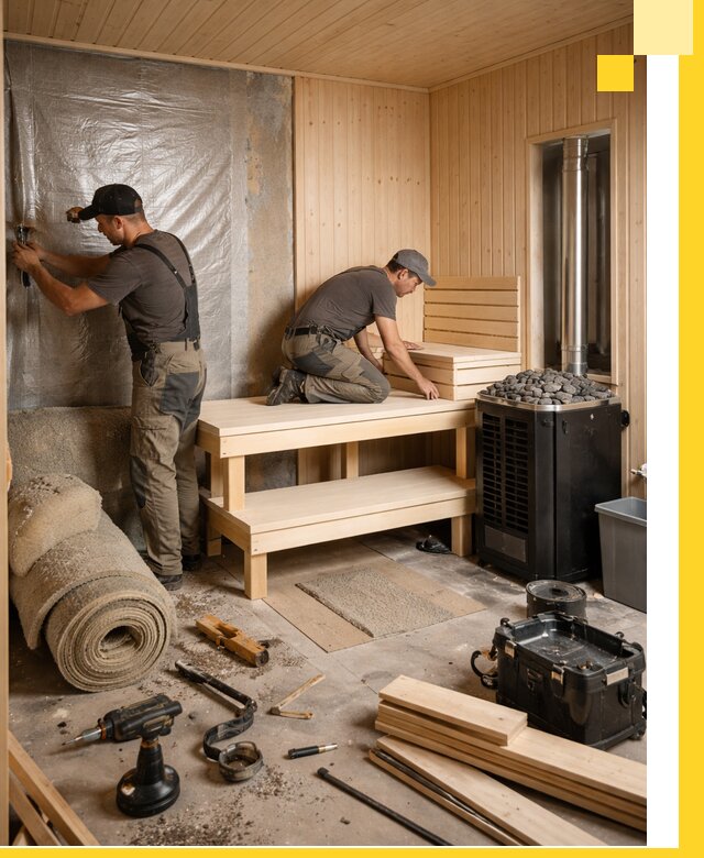 Проекты саун под ключ в Смоленске дизайн и строительство