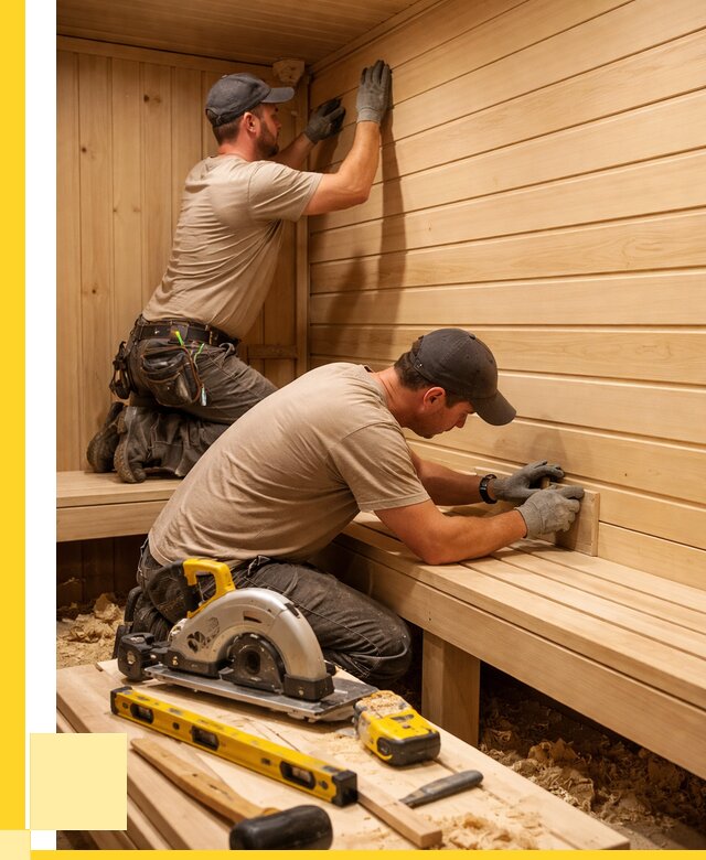 Обшивка саун вагонкой в Смоленске от 2564 р. | ЭриданСмл