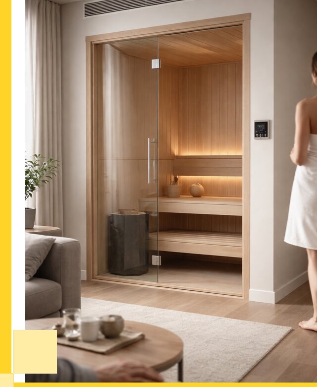 Сауна в квартире под ключ в Смоленске от 123060 р. ЭриданСмл