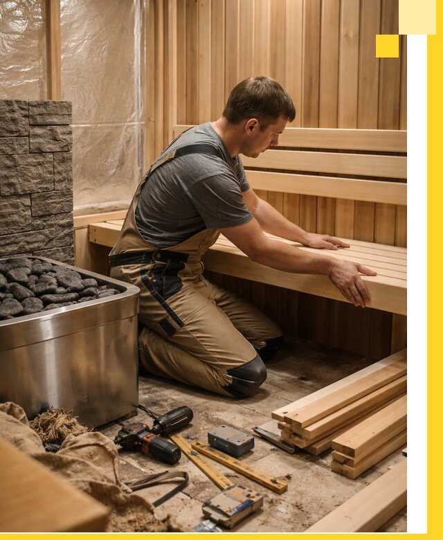 Сауны для дома под ключ с проектированием и монтажом в Смоленске